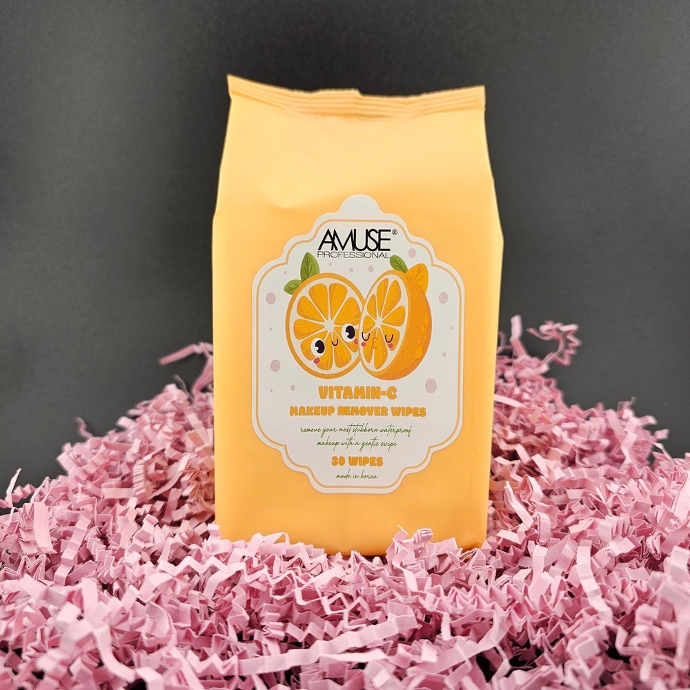 Amuse Professional Vitamin C Makeup Remover Wipes - 30 Count